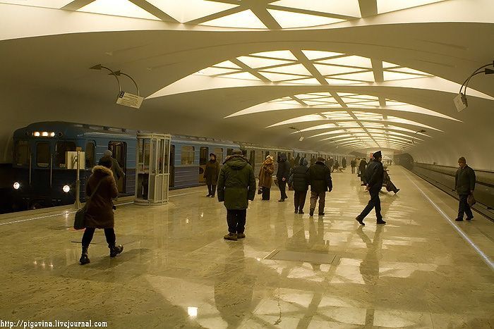 Новости Московского метро - новая станция Строгино (21 фото)