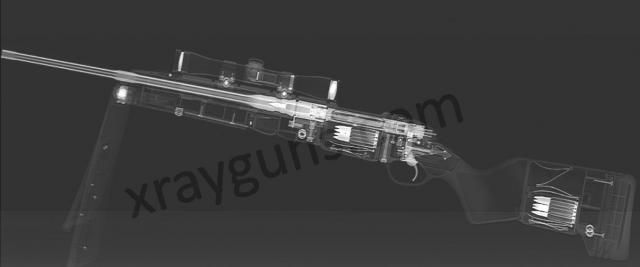 Оружие в рентгеновском аппарате (6 фото)