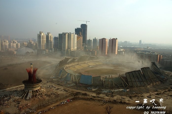 Стадион Wulihe в Китае (10 фото)
