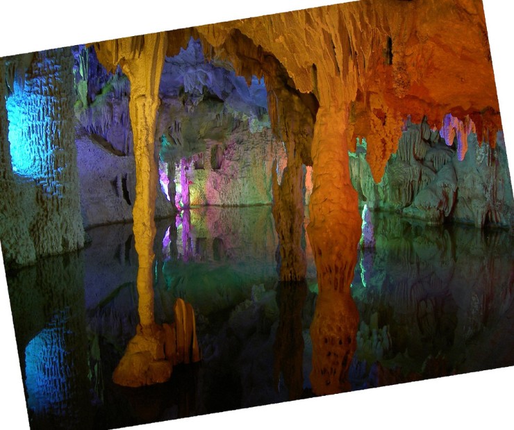 Подземные пещеры Китая (24 фото)