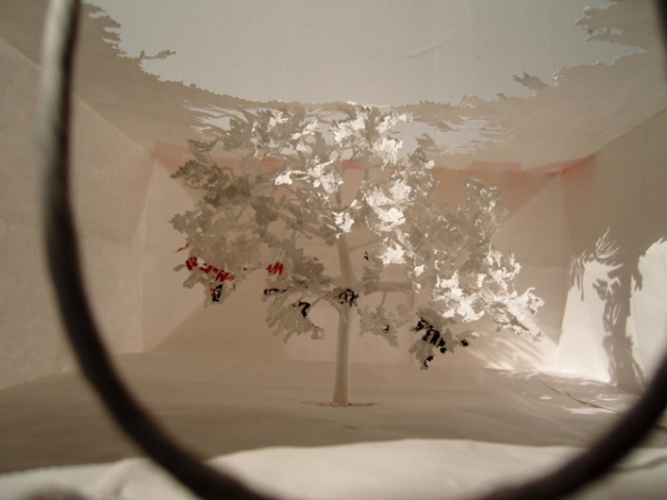 Бумажные деревья (10 фото)