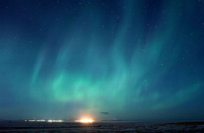  Удивительное северное сияние (96 фото)