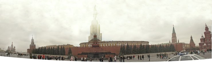 Как могла выглядеть Москва... (10 фото)