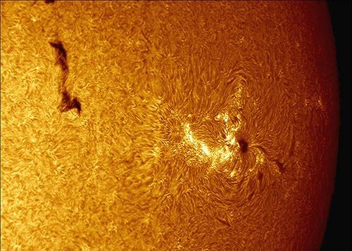 Приближенные фотографии солнца (12 фото)