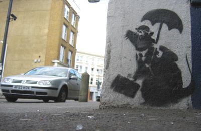 Уличный художник Banksy (154 фото)