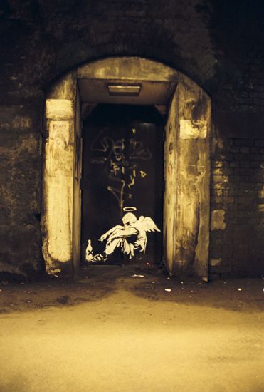 Уличный художник Banksy (154 фото)
