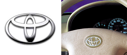 Фирменный логотип Тойоты