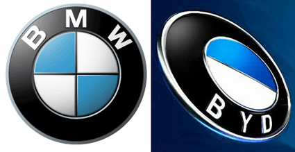 Фирменный логотим БМВ