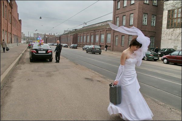 Обалденная свадебная фотосессия (18 фото)