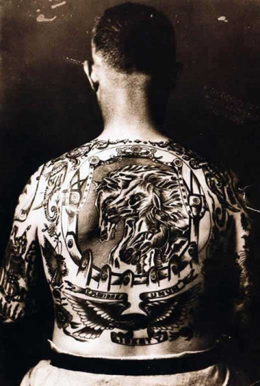 Винтажные татуировки (19 фото)