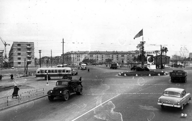 Ленинградская площадь, ноябрь 1958 года