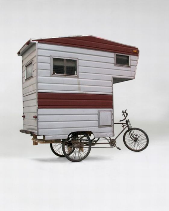 Вело-дом на колесах (7 фото)