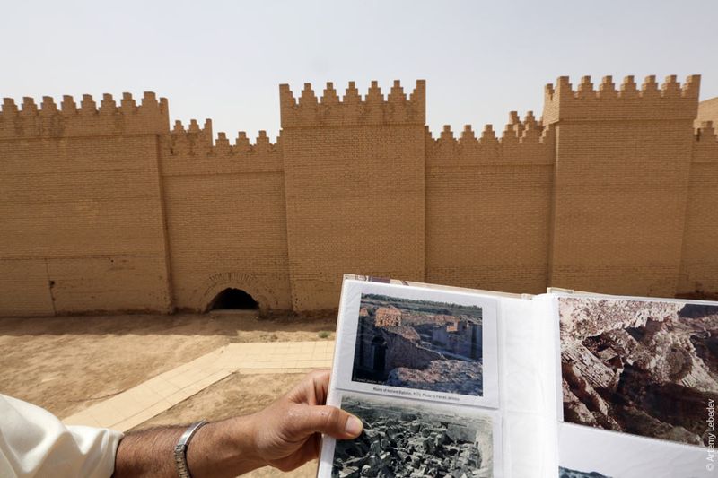 Дворец Саддама Хуссейна в Вавилоне (28 фото)