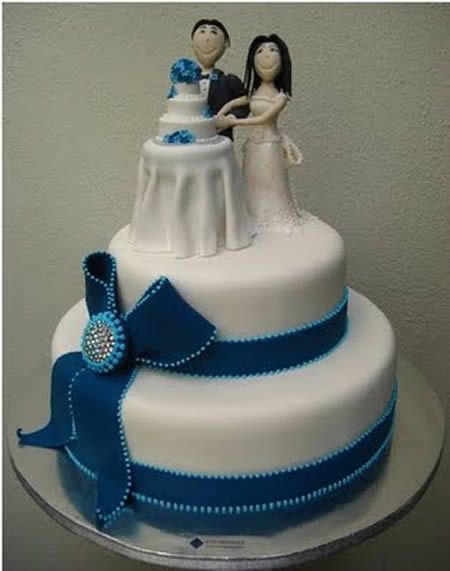 Сумасшедшие свадебные торты (15 фото)