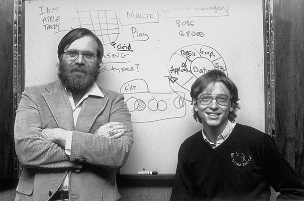 Партнеры. Пол Аллен и Билл Гейтс, 1982 год