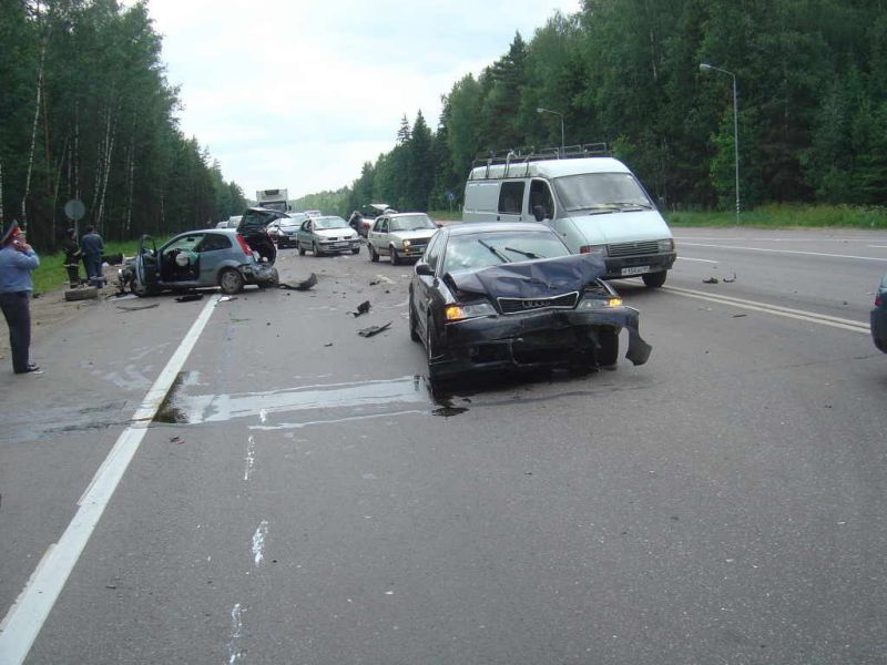 Авария на Минском шоссе (24 фото)
