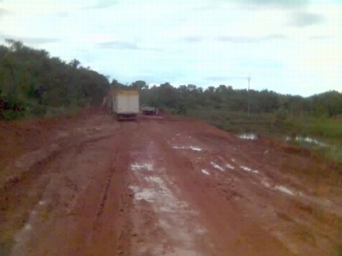 Трансамазонская магистраль в Бразилии. Жесть. (65 фото)