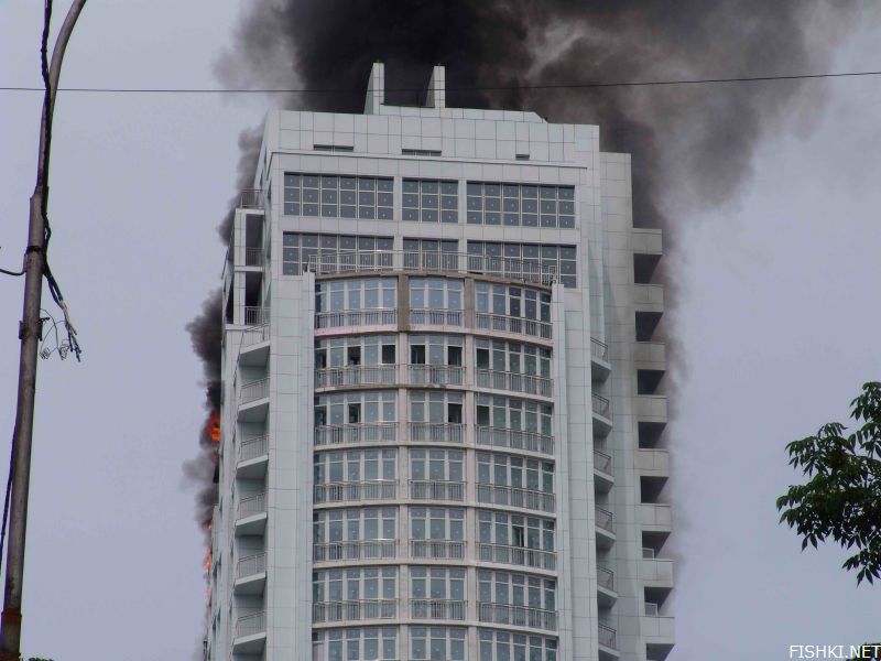 Пожар во Владивостоке (11 фото)