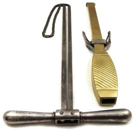 инструменты для операции на геморрое и матке (1870) 