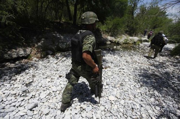 Разоружение мексиканского картеля (30 фото)