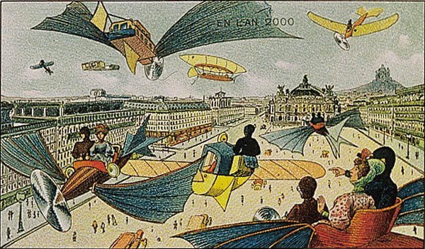 Каким виделся 2000 год французам в 1910-м?! (23 фото)
