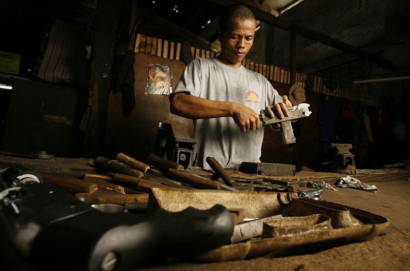 guns07 Кустарное производство оружия на Филиппинах