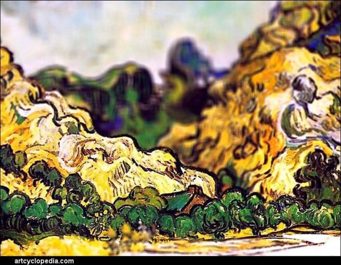 Картины Ван Гога в фотографиях Тилт-шифт (16 фото)