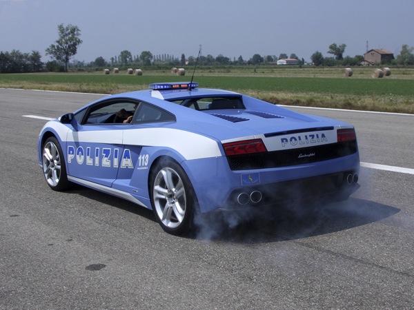 Lamborghini Gallardo LP560-4 для итальянской полиции (16 фото)