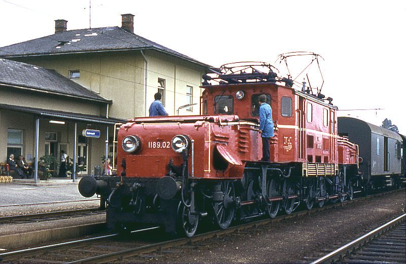 Во время войны два электровоза были уничтожены. Остальные в 1945 году стали собственностью возрожденного австрийского Бундесбана с обозначениями 1189 и 1189.1.