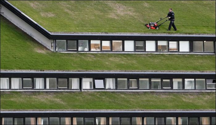 Крыши домов в европейских странах (46 фото)