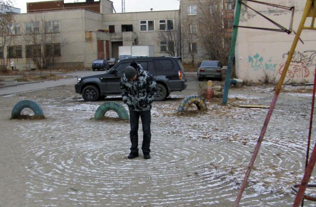 Неопознанное — круги на снегу в Екатеринбурге (7 фото)