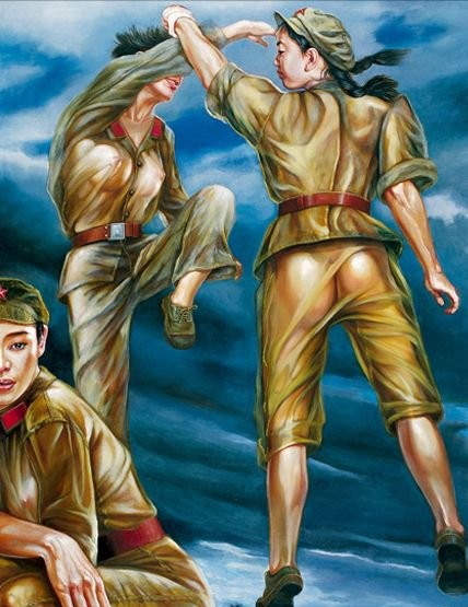Девушки в китайской армии (21 фото)
