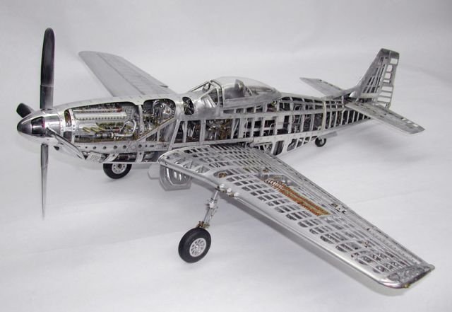 Немыслимая модель самолета (39 фотографий)
